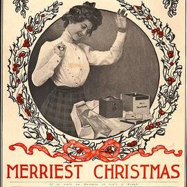 Vintage Kodak Christmas Card by Edward Fielding