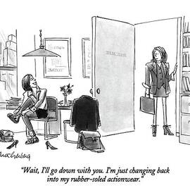Wait, I'll Go Down With You.  I'm Just Changing by Mort Gerberg