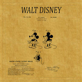 Walt Disney Patent A by Andrew Fare