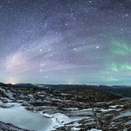 Watching The Aurora Borealis by Science Photo Library