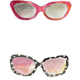 Water Color Sunglasses I by Lanie Loreth