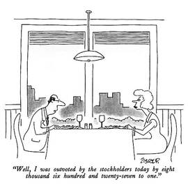 Well, I Was Outvoted By The Stockholders Today by Jack Ziegler
