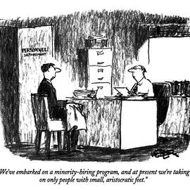 We've Embarked On A Minority-hiring Program by Robert Weber