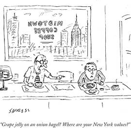 Where Are Your New York Values by David Sipress