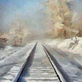 Where Is The Train by Dragica  Micki Fortuna