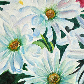 White Daisy Trio II