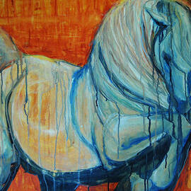 White Stallion 1 by Jani Freimann