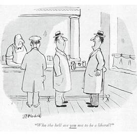 Who The Hell Are You Not To Be A Liberal? by Frank Modell