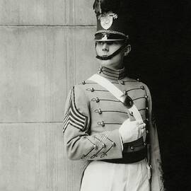 William Haines Wearing A Military Uniform by Edward Steichen