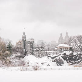 Winter Castle - Central Park - New York City by Vivienne Gucwa