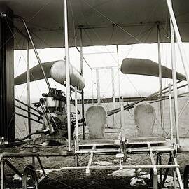 Wright Biplane Engine And Seats by Science Photo Library