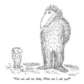 You Can Call Me Andy.  What Can I Call You? by Edward Koren