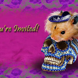 You're Invited Hamster by Jeanette K