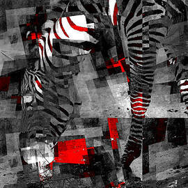 Zebra Art - 56a by Variance Collections