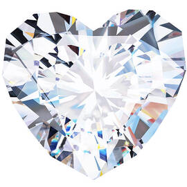 heart diamond  by Setsiri Silapasuwanchai