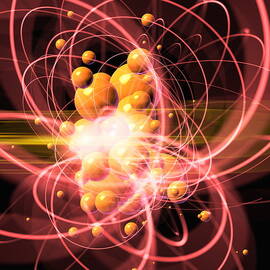 Subatomic Particles Abstract