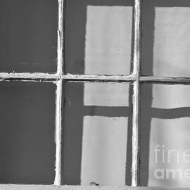 Abstract Window in Light and Shadow by David Gordon
