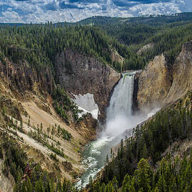 Afternoon at Lower Yellowstone Falls by Greg Nyquist