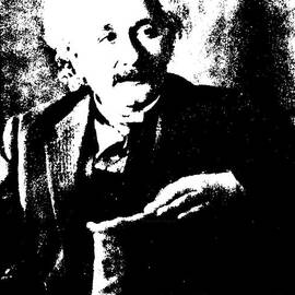 Albert Einstein 1931 Litho