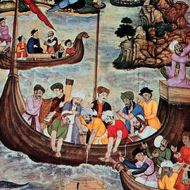 Alexander The Great In Diving Bell by Science Source