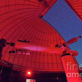 Astronomer Makes Observations by John Davis