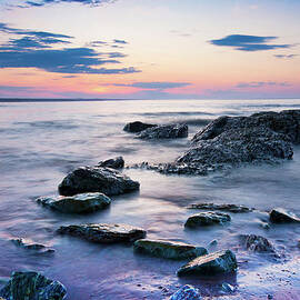 Atlantic Ocean Sunrise by Mircea Costina Photography