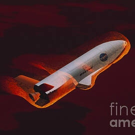 Boeing X-37 Space Plane by Science Source