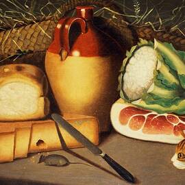 Cat Mouse Bacon and Cheese by Anonymous