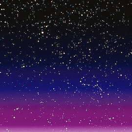 Computer Generated Image Of Space by Stocktrek