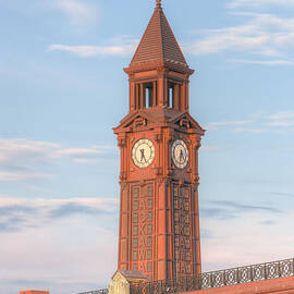 Erie Lackawanna Terminal Clock Tower by Clarence Holmes