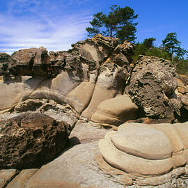 Eroded Sandstone Rocks