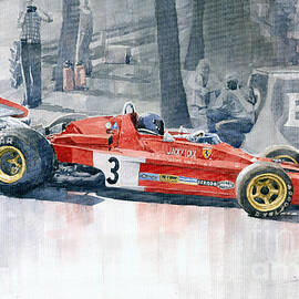 Ferrari 312 B3 Monaco GP 1973 Jacky Ickx by Yuriy Shevchuk