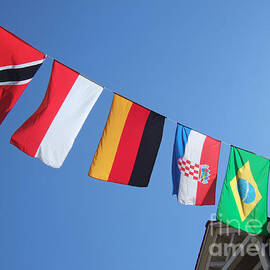 Flags of different countries by Matthias Hauser