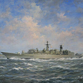 H.M.S. Chatham Type 22 - Batch 3 by Richard Willis