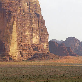 Jordan Wadi Rum Desert Woman Walking by Sami Sarkis Photography