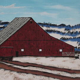 Keystone Red Barn Farm Greeting Card