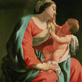 Madonna and Child by Simon Vouet