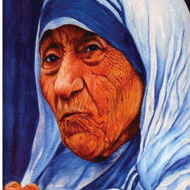 Mother Teresa by Johnson Moya