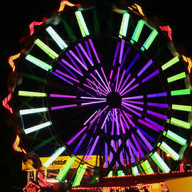 Multi Colored Ferris Wheel by Kym Backland