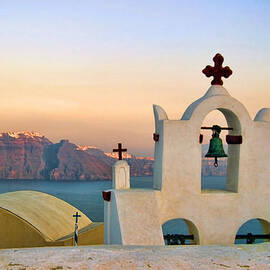 Oia in Santorini by David Smith