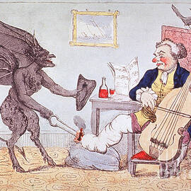 Origin Of The Gout, 1815 by Science Source