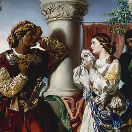Othello and Desdemona by Daniel Maclise by Daniel Maclise