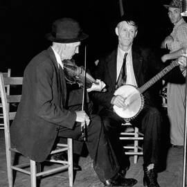 R. J. Boyd, Playing Fiddle, And Millard by Everett