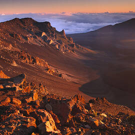 Rock Of Haleakala Crater Haleakala by Tim Fitzharris