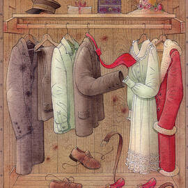Romance in the cupboard by Kestutis Kasparavicius