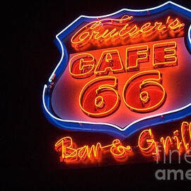 Route 66 Bar and Grill by Bob Christopher