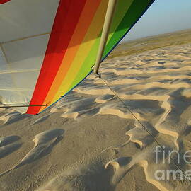 Sahara Desert seen from hang glider by Sami Sarkis Photography