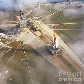 Shuttle On Crawler-transporter by Science Source