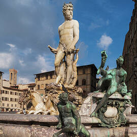 Signoria Square, Nettuno Fountain (biancone) by Maremagnum