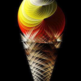 Soft Serve Ice Cream Citrus Swirl by Andee Design